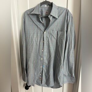 Peter Millar Multicolor Checkered Button Down Shirt